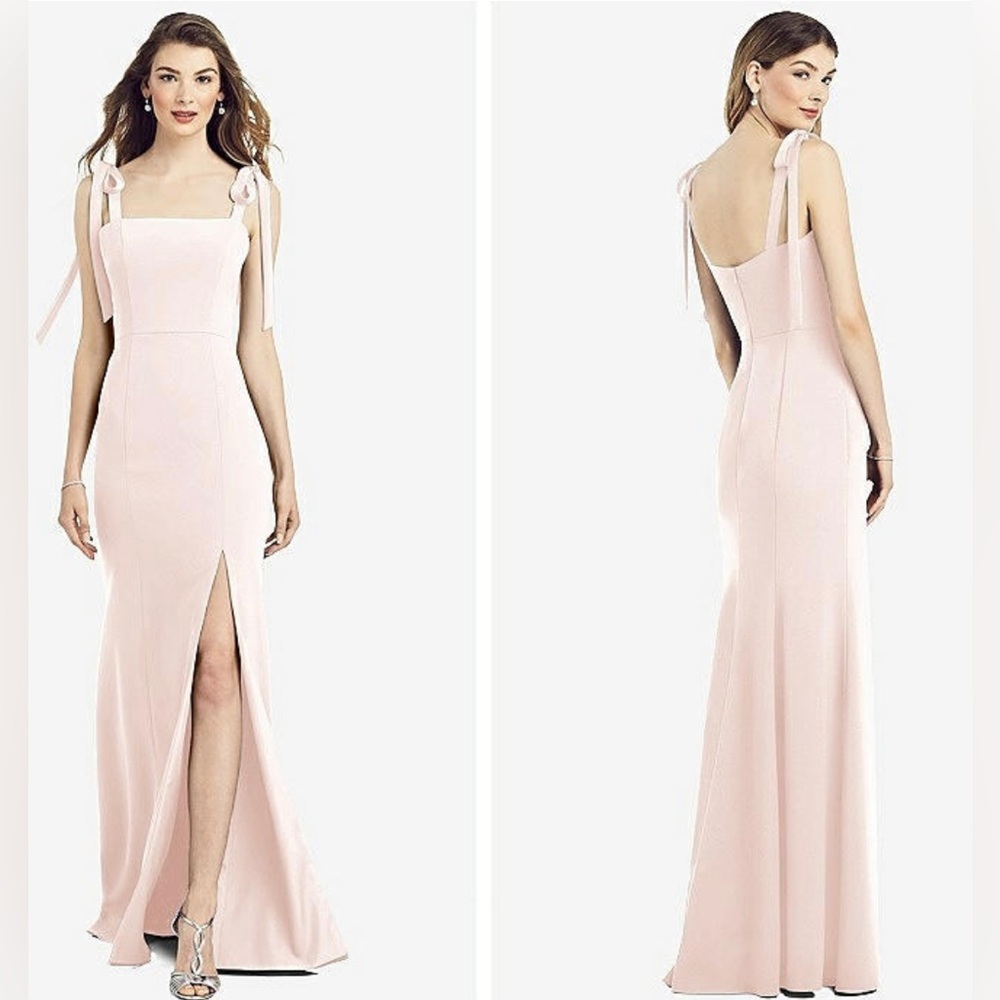 Dessy Blush Bridesmaid Dress Size 12